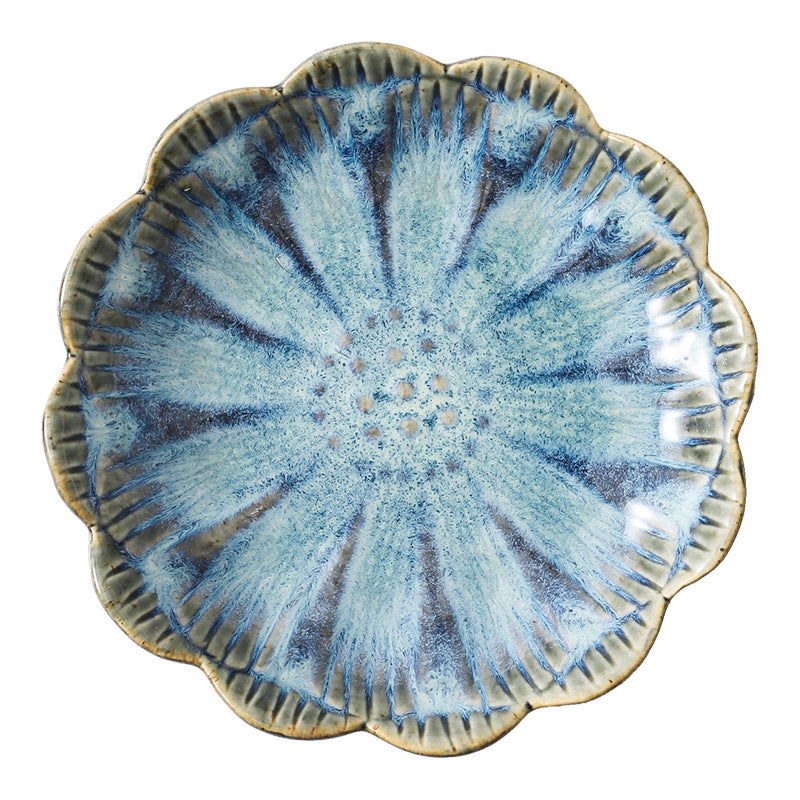 Japanese styleaccessible luxury dipping dish seasoning dish ceramic bone spitting dish small dish sauce and vinegar plate seasoning dish for home cold dish dish