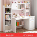 Children's study desk home desk bookshelf integrated elementary school student simple writing desk bedroom computer desk and chair set