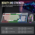 Raiku k98pro color matching wired rgb customized gasket e-sports game 98-key wired suit
