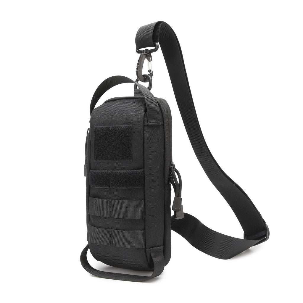 New military fans outdoor sports wear-resistant multi-functional messenger shoulder bag, cycling mountaineering storage men's breast bag