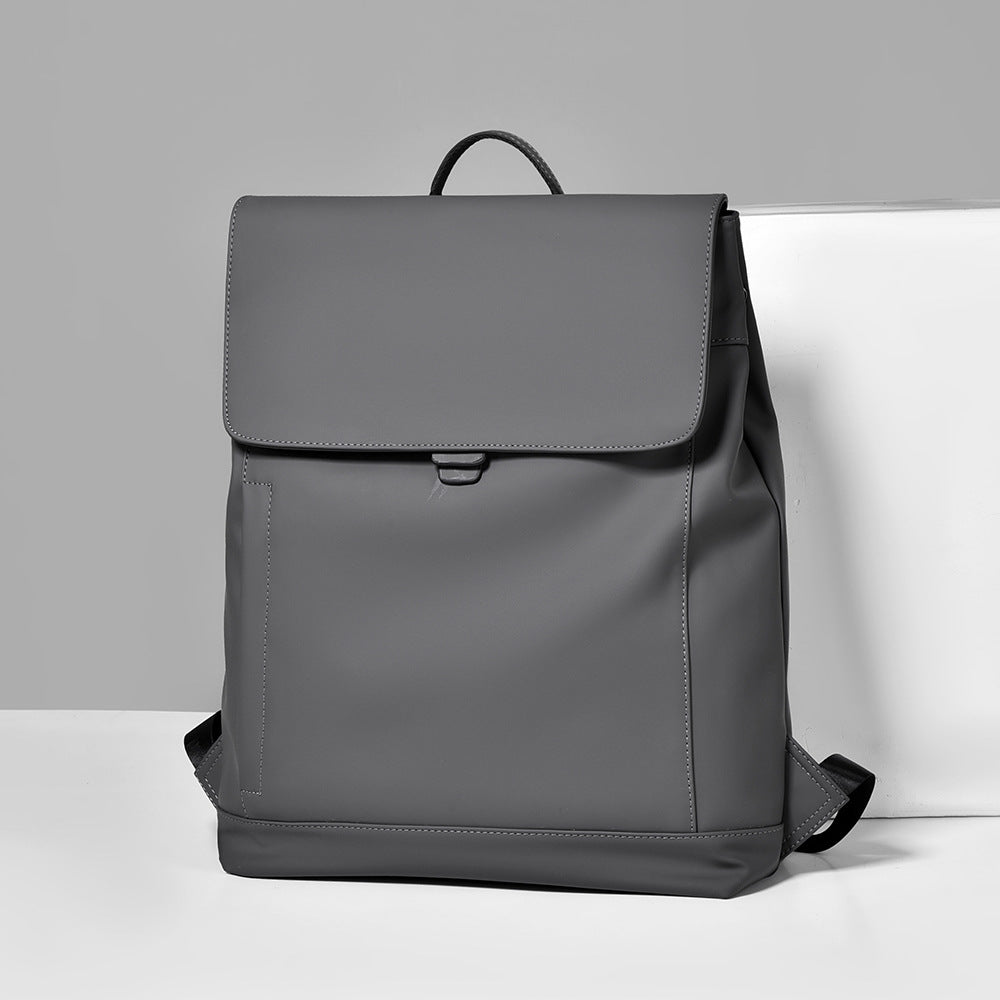 Customized backpack, high-end sense, business commuter, computer backpack, simple and large-capacity casual backpack, printed logo.