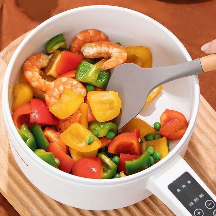 Electric cooking pot for homemultifunctional all-in-one electric cooking pot dormitory student frying pan small cooking noodle electric hot pot cross-border