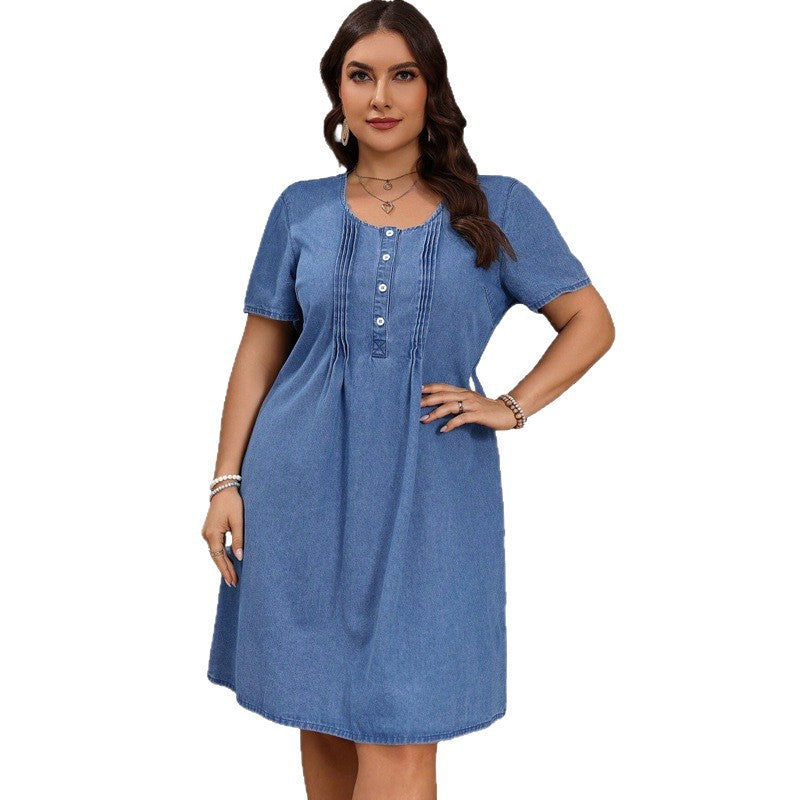fashion  dress women's summer new arrivalplus size women's clothing artsyloosefashion long skirt v-neck