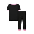 e-commerce product: cute gradient bear short-sleeve and pants set for  and