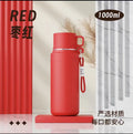 316 stainless steel insulated mug - portable outdoor sports thermos with tea infuser, tea separation, and lid - ideal for business and office use