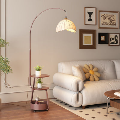 Used floor lamp living room sofa next to a few shelves all-in-one fishing lamp retro bedroom atmosphere storage lamp