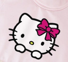Girls' fashionable skirt chic dress summer outfit kids kuromi princess dress baby girl my melody clothes thin