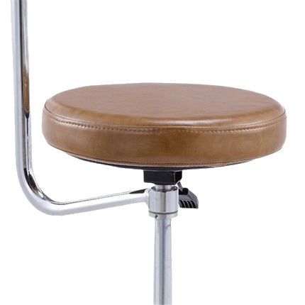 Dental Dentist Seat Lifting Swivel with Roller Dental Chair Metal Stainless Steel Doctor Chair MKS-047