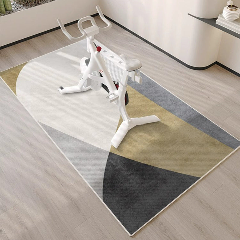 Floor mat sound insulation  new treadmill non-slip mat dynamic bicycle fitness special mat stain-resistant thickened carpet