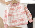 Girls' sweater and leggings set -  autumn/winter new collection - baby girl crewneck sweater and sharkskin leggings set