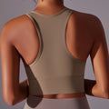 Customizable sports bra - figure-flattering, slimming, and back-supporting workout top for yoga and fitness - women's bra