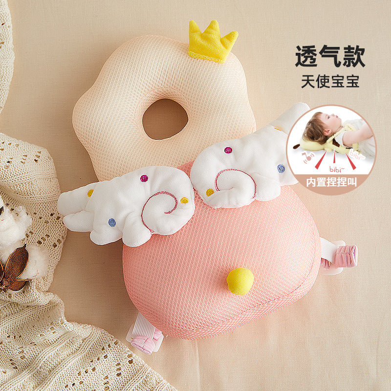 Baby head protection hat - anti-fall safety pillow for babies learning to walk - four-season breathable protective pad