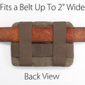 amazon outdoor camping waist bag canvas stationery bag portable storage bag multifunctional tool storage bag