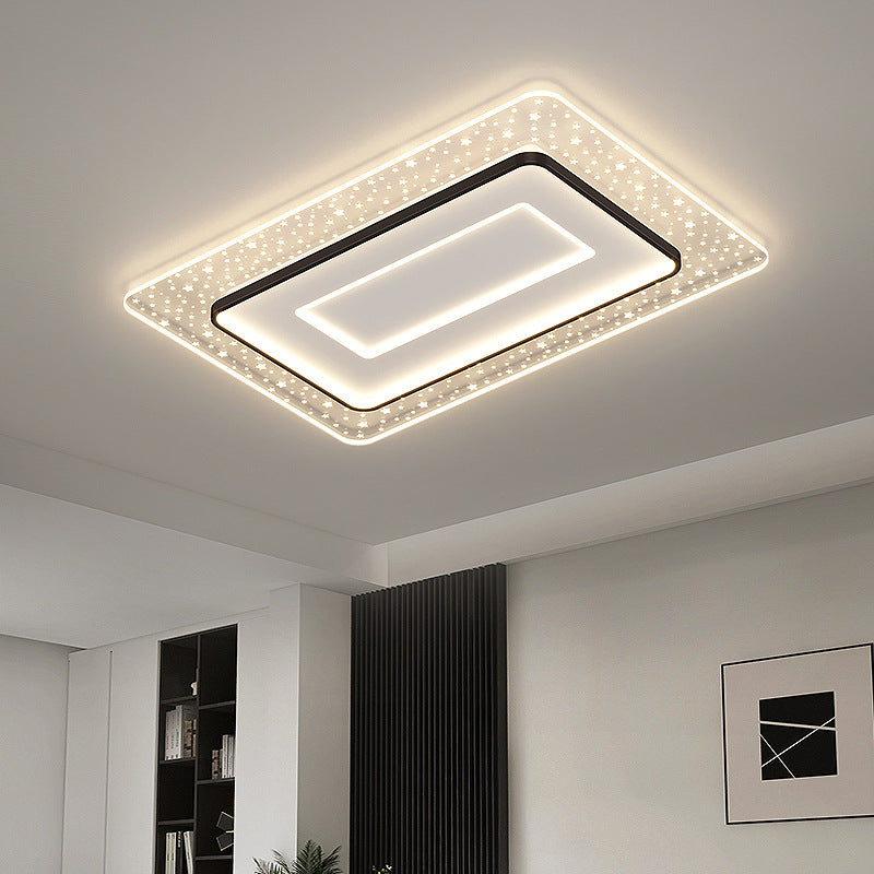 Lighting combination package Main light Ceiling light set Daquan 2025 new simple modern atmospheric living room light