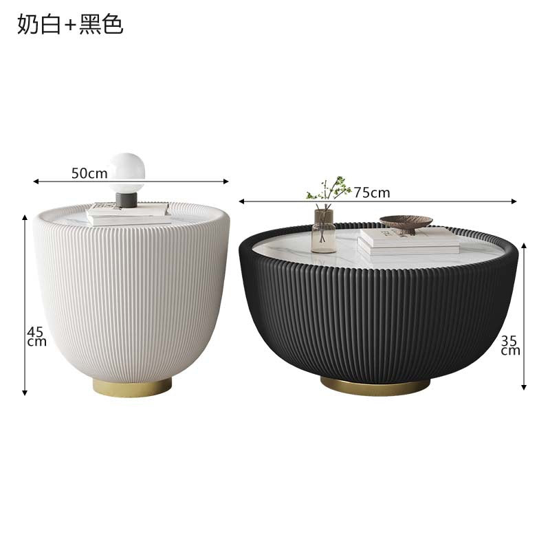 Designer slate coffee table popular small coffee table for home living room accessible luxury modern classy sense size combination coffee table