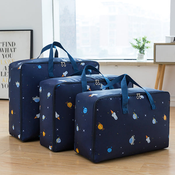 Thickened quilt storage bag, portable moisture-proof luggage quilt bag, finishing moving bag foldable storage bag