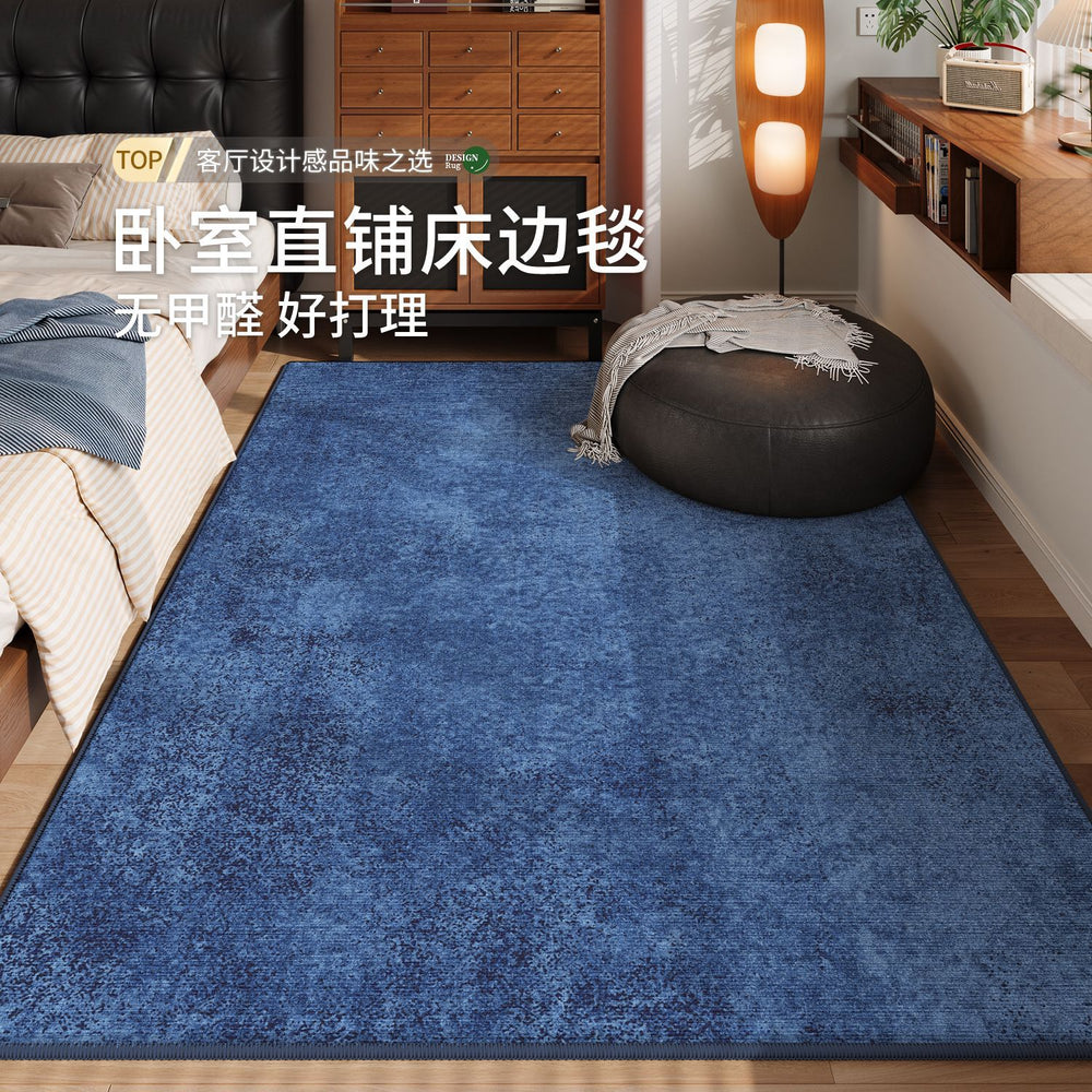 Bedroom carpet, chinese ancient style, easy to care for, waterproof, anti-fouling, bedside blanket, long strip in front of the bed, stain-resistant, non-slip, classy carpet