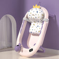 New whale temperature sensing model - roland purple + crown bath mat