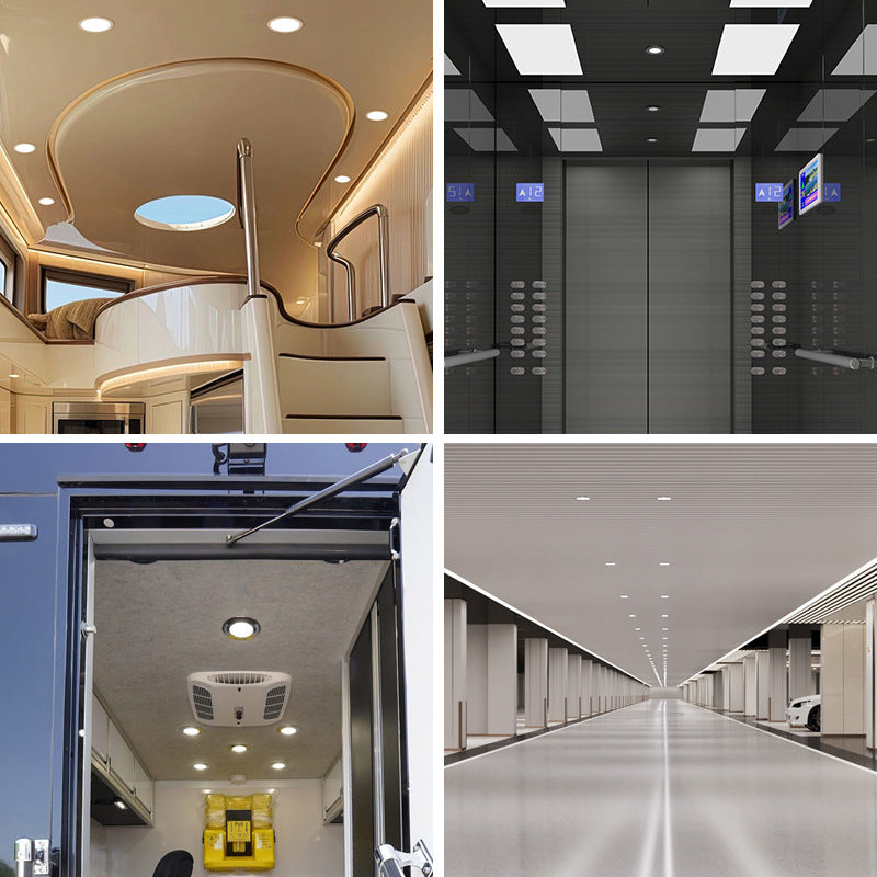 12v24v low voltage downlight embedded led light 36 volt elevator special light marine opening 75 dc ceiling light