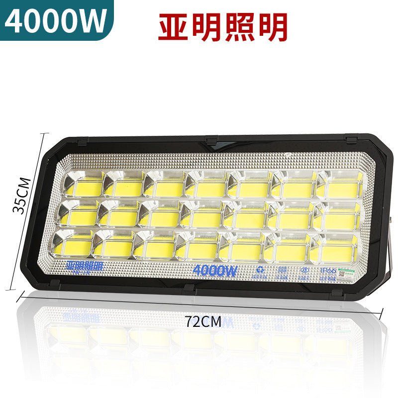 Yaming Outdoor Large Area Lighting Construction Site Special Flood Light 1000w Project Strong Light LED Spotlight