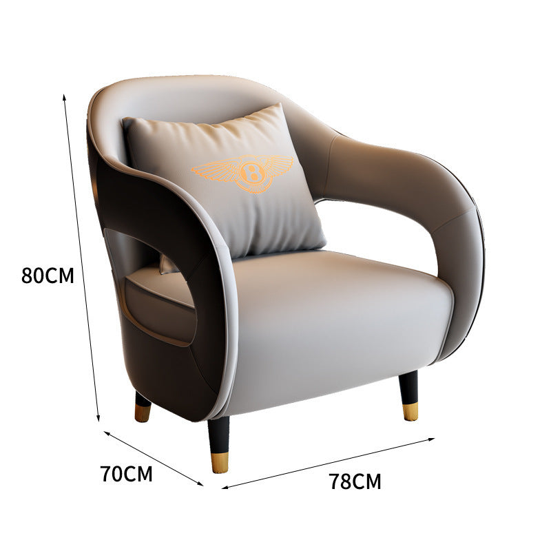 Nordic apartment hotel office negotiation sofa reception rest area sofa coffee table combination reception booth