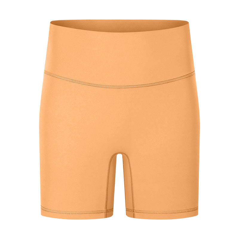 New arrival: seamless, barely-there yoga shorts - double-sided brushed, compression fit, workout & fitness capri leggings for women (model: dk067)