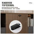 Office file cabinet wooden storage cabinet with lock information cabinet partition miscellaneous storage cabinet floor cabinet low cabinet combination