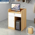 [rounded corner style] 60*40*90 log + white door