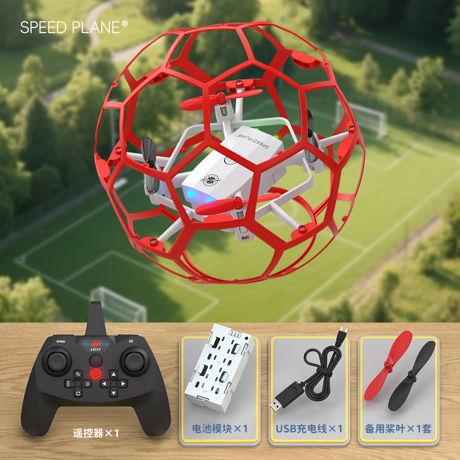 new product football drone youth competition special kids fixed height four-axis remote control aircraft toy wholesale