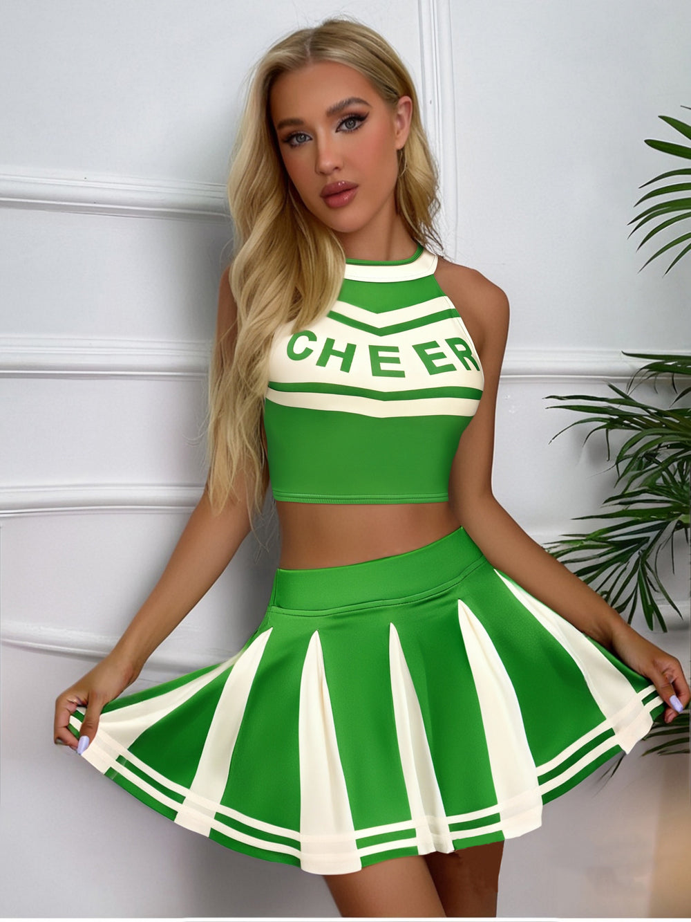 european and american cross-border sexy cheerleader costume cosplay girl cheerleading outfit stage performance apparel