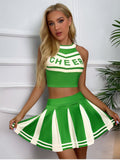 Green [vest + skirt]