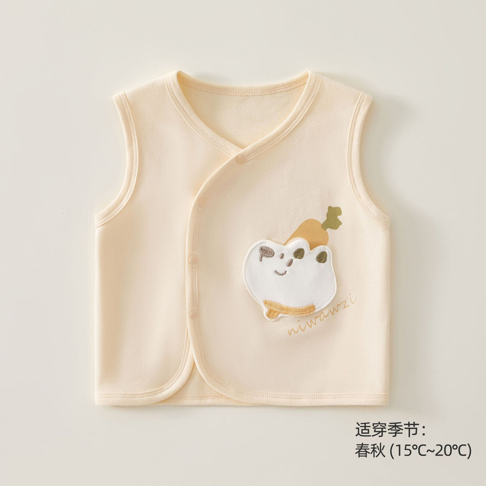 Baby elephant vest - spring/autumn/winter outerwear - kids' vest - class a pure cotton waistcoat - baby boy clothes