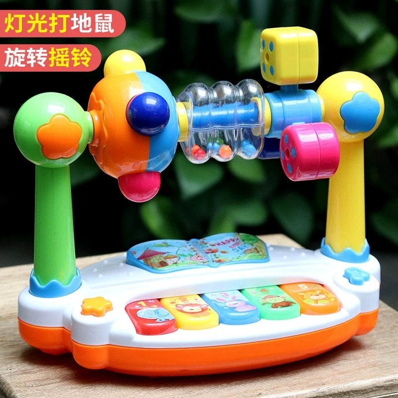 children's early education learning piano enlightenment lighting music piano pat piano drum baby toys wholesale