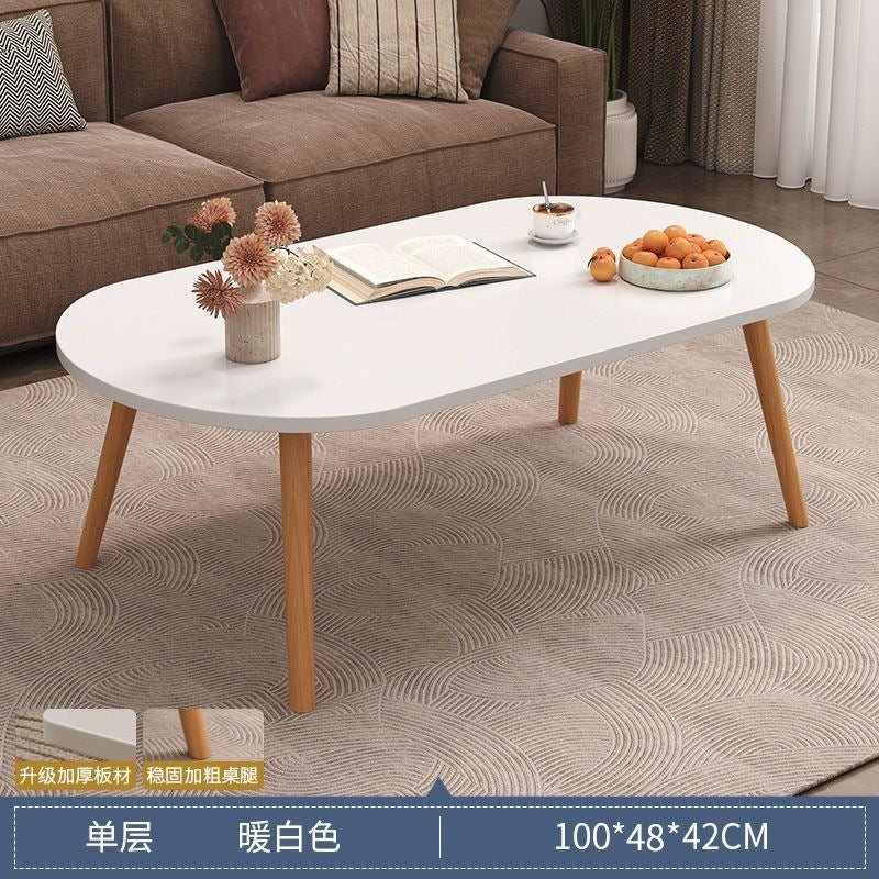 Coffee table modern casual rental house balcony low table living room small tea table hotel apartment bedroom sofa side table