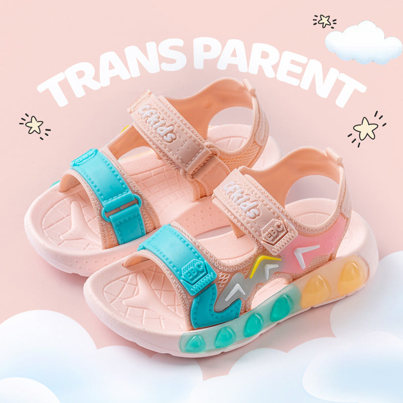 Kids' sandals: new  summer collection - non-slip, soft-soled, velcro-closure sandals for girls (toddler to big kid) - perfect for beach and everyday wear