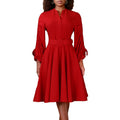 D471export women's clothing new arrivalfashionv neck drawstring pleated large skirt eleganteleganceplus size african dress