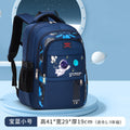 Backpack for grades 3-6, junior high school, large capacity, weight-reducing, spine-protecting, elementary school student schoolbag, breathable straps, storage