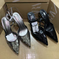 Za2025 stiletto heel pumps - wedding, professional, casual, minimalist, fashionable, sequined, and chic