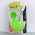 Zhiwei 6-piece suit bowl large beauty mask tool bowl stick brush spoon suit plastic mask bowl mask brush