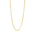 hot-selling jewelry casualniche style gold sequin necklace ins style accessible luxurysense of design single chain neck accessory