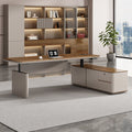 Saint li electric adjustable desk - executive office table, smart dual motor, minimalist modern, light luxury, high-end office electric desk