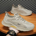 Men's winter breathable mesh lightweight hollow-out running casual sports shoes for work, business, and labor protection - trendy footwear