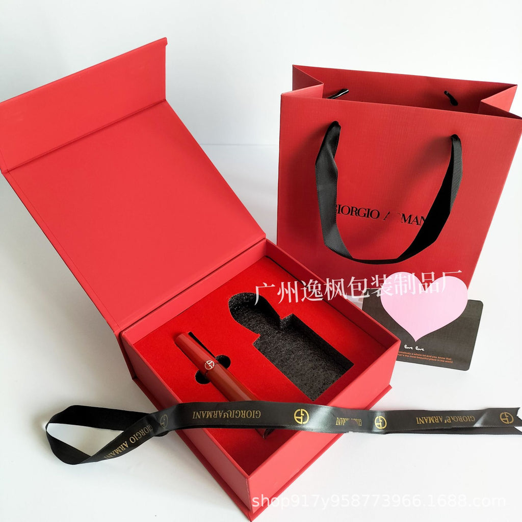 阿玛空礼盒包装礼盒香水礼盒套装唇釉粉底液气垫包装空盒礼