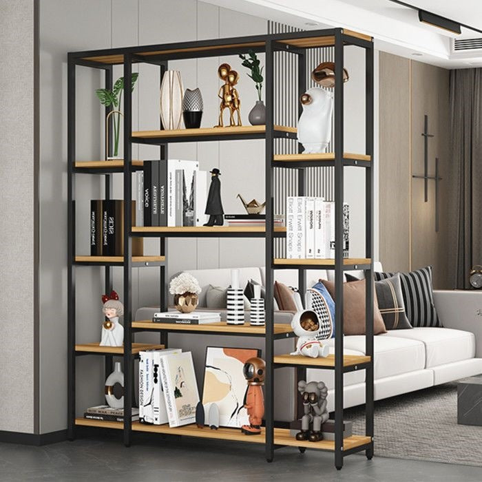 Floor-standing storage rack, living room partition, multi-layer bookshelf, flower rack, balcony flower pot rack, casual bogu rack, office display rack