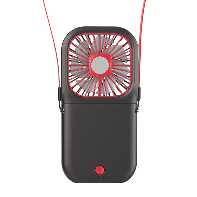 russian f30 handheld fan usb rechargeable mini foldable mobile phone holder power bank hanging neck fan