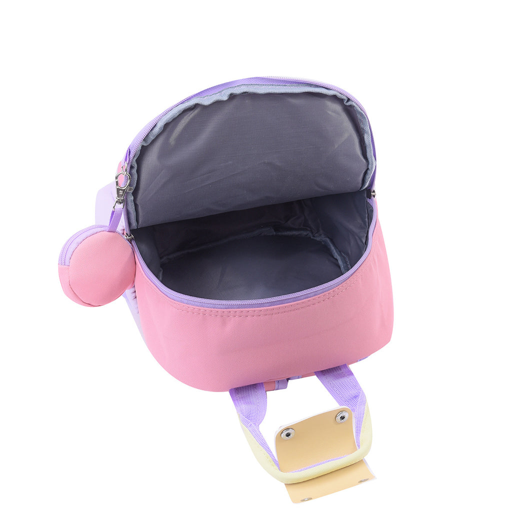 New cartoon cute children's backpack lightweight weight weight reduction 3-8 year old boy and girl baby schoolbag casual trend backpack