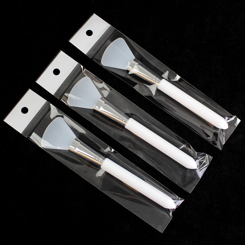 Mask silicone brush soft head mask brush mask adjustment tool beauty brush mask silicone brush individually packaged wholesale