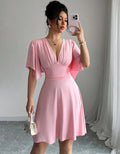 new european and american cross-border trade summer fitted dress