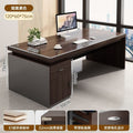 Modern home office desk computer table chair set - thickened desktop study desk - executive office writing desk