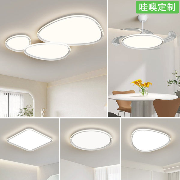 [Wow] Ceiling lamp Guangdong Zhongshan lamp modern simple atmosphere pebble main lamp 2025 new model